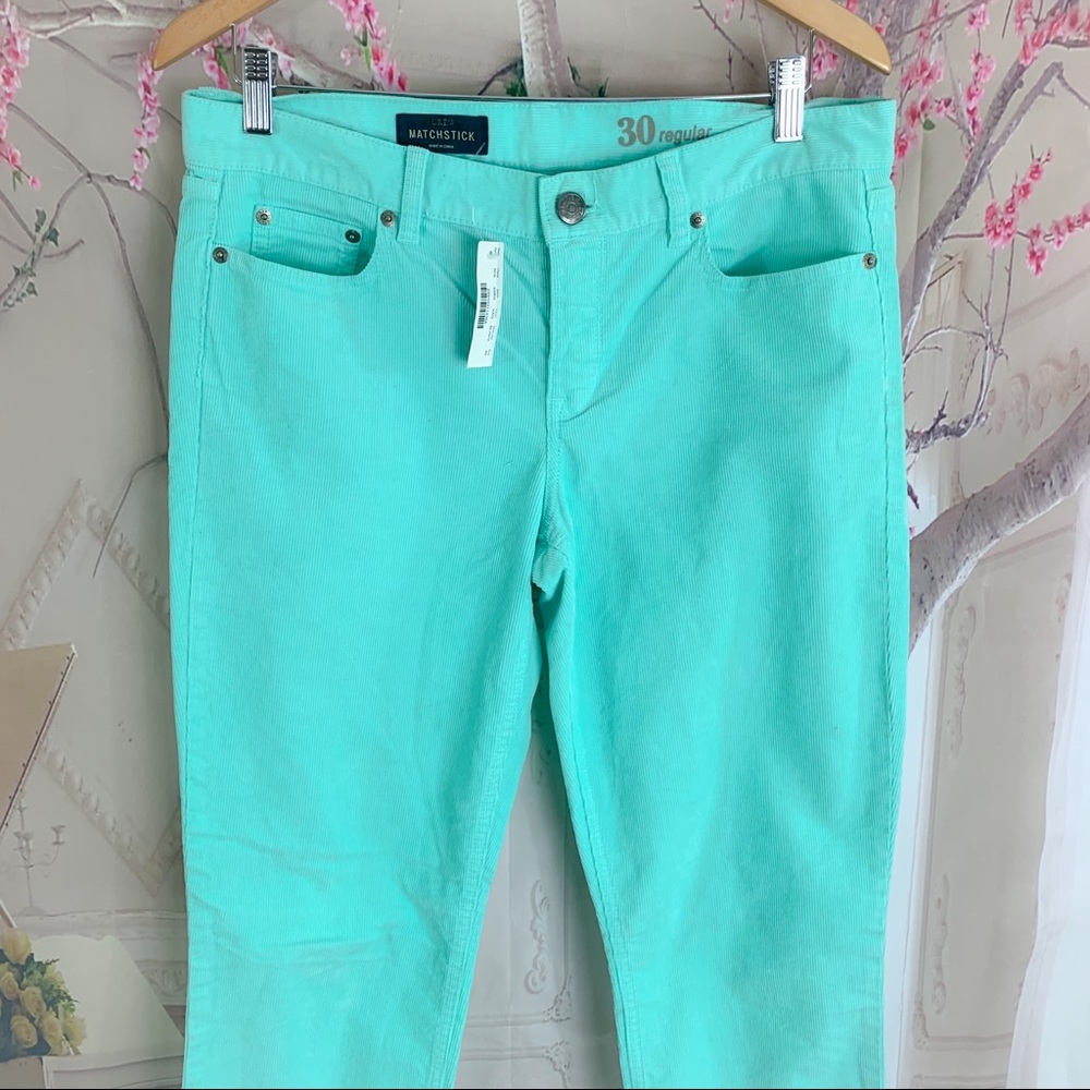 NEW J Crew Corduroy Matchstick Pants - Picture 2 of 9
